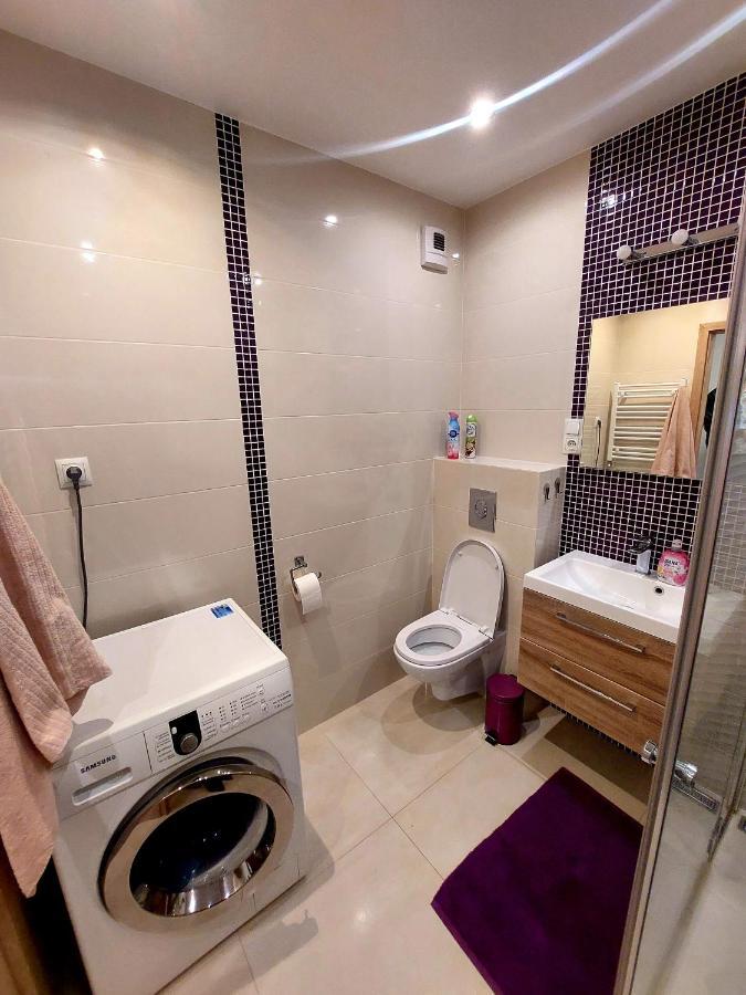 Nowoczesna Kawalerka Apartman Lublin Kültér fotó